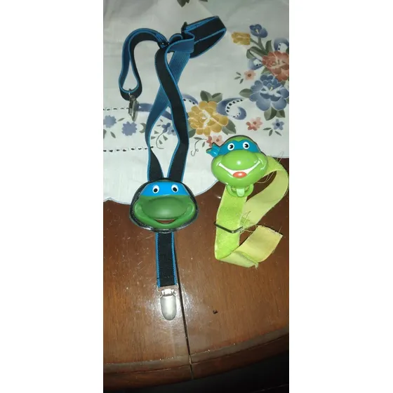 Tirantes Para Niños De Tortugas Ninjas Y Pulsera
