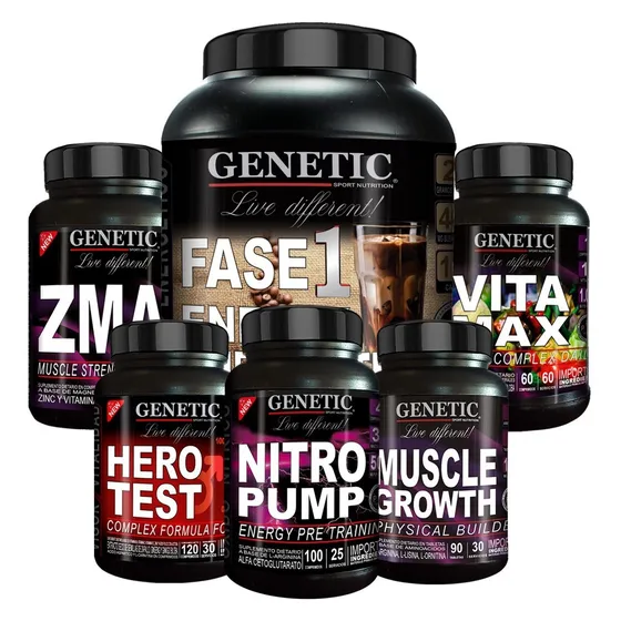 Anabol 6 Estimulante Sexual Pro Hormonal Eleva Testo Genetic Sabor Café