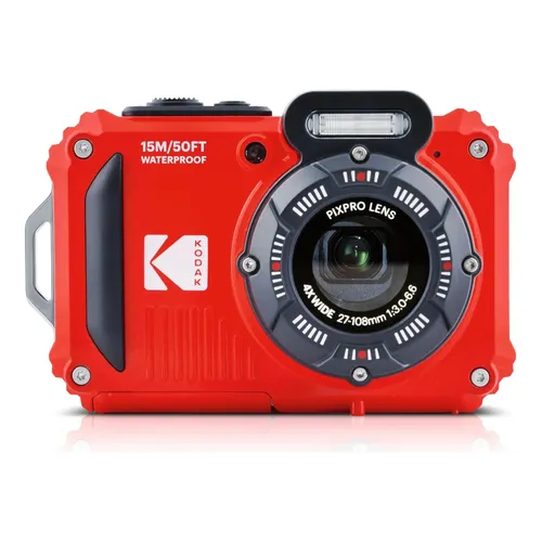 Câmara Kodak Pixpro Fz45, 16mp, Vermelho | Frete grátis