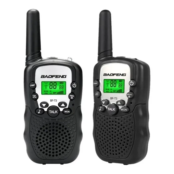 Set X2 Handies Baofeng Bf-t3 3km 22 Canales Walkie Talkie