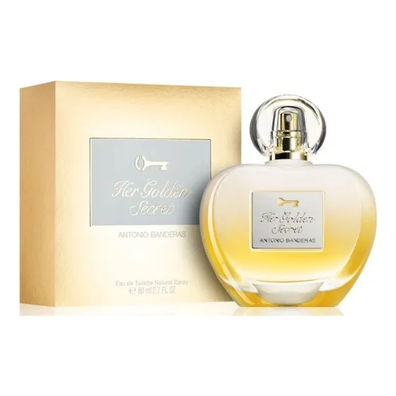 Perfume Antonio Banderas Her Golden Secret Edt 80ml Para Dam