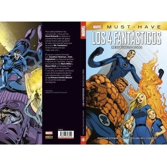 Marvel Must- Have Los 4 Fantásticos: Resuélvelo Todo - Jonat