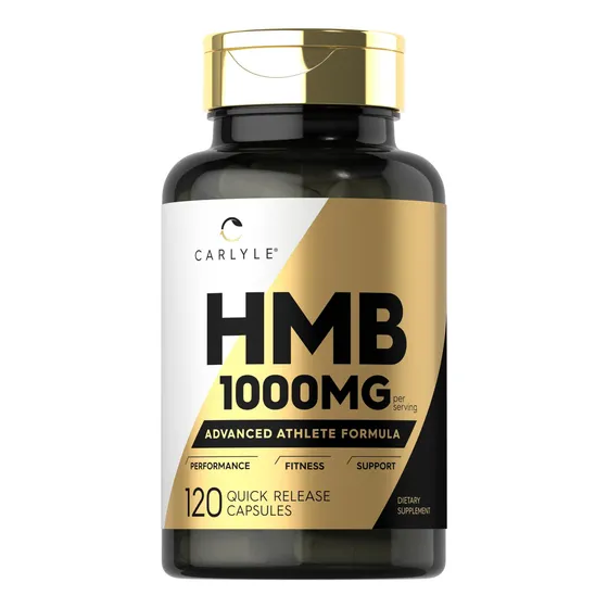 Suplemento Carlyle Hmb 1000 Mg 120 Cápsulas Sin Ogm Gluten F