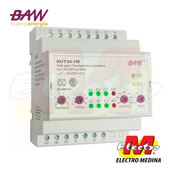 Transferencia Automatica Grupo 220v/380v Baw Electro Medina