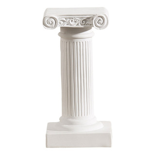 Estátua De Coluna Romana Com Decoração Grega Estátua De Coluna Romana Com Decoração Grega