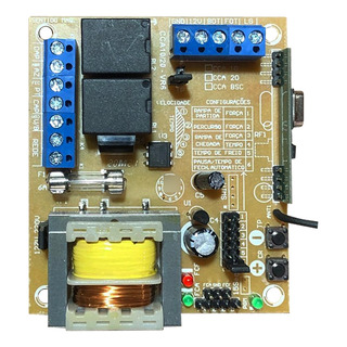 Central Placa Portão Automatico Eletrônico Rcg Cca-10 Clp Central Placa Portão Automatico Eletrônico Rcg Cca-10 Clp