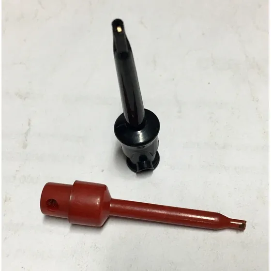 Conector Boton Garra Garfio Gancho Rojo Negro Mj019 V-mj019