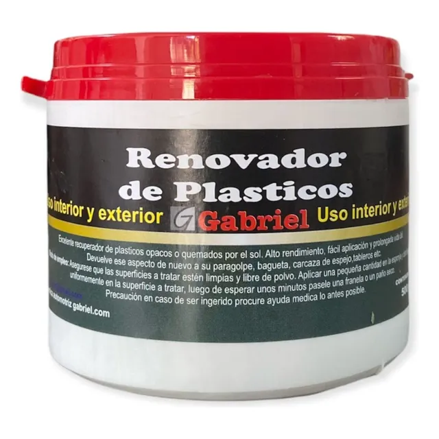 Renovador Protector  De Plasticos  Uso Int + Ext, 