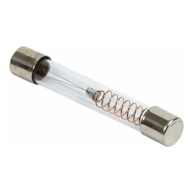 Kit 5 Fusível Alta Tensão Microondas 5kv 800ma Vidro 0,8a