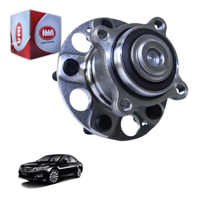 Cubo De Roda Traseiro Accord Ex / Lx V6 C/ Abs - 2007 A 2012
