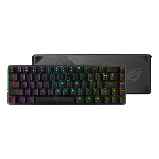 Teclado Asus Rog Falchion Wireless 65% Con Rgb Y Pbt