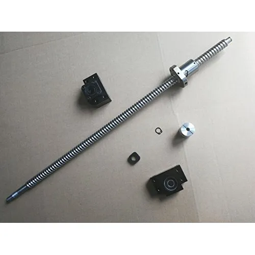 Diez-alta Ballscrew 400mm Rm1605 16 Mm Con Soportes De Tuerc