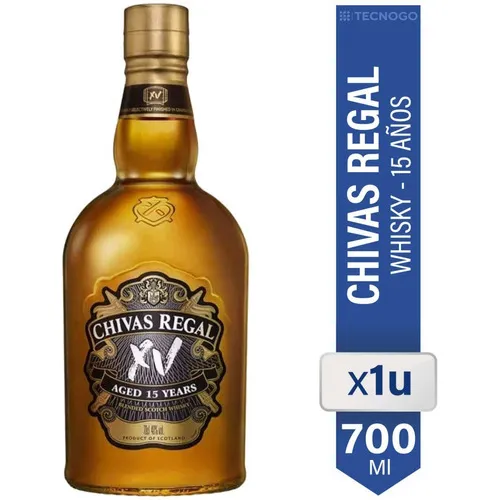 Whisky Chivas Regal Xv Clear 15 Años Blended Escoses
