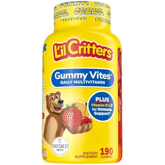 Gomita L'il Critters Gummy Vites Daily Kids