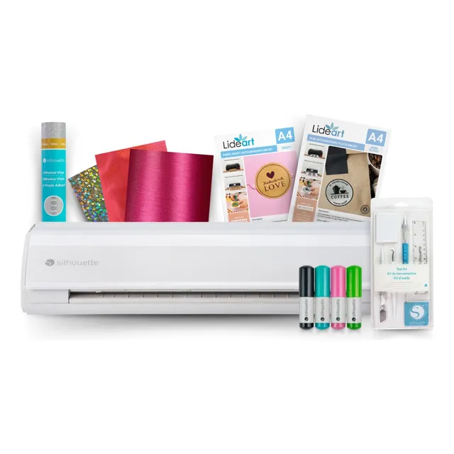 Kit Completo Emprende Silhouette Cameo 5 Blanco