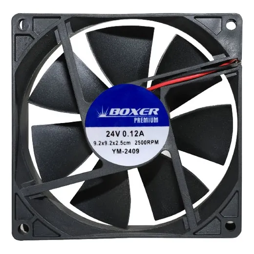 Ventilador Fan 24vdc 92x92x25mm De 2 Cables Fan Cooler 24v