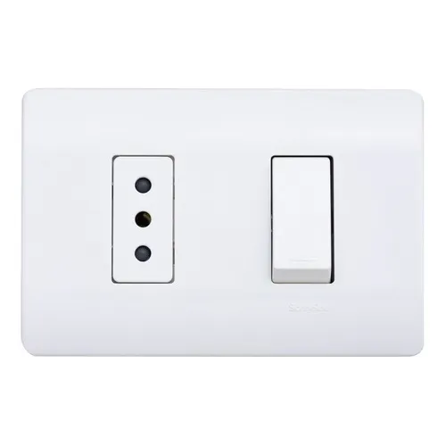 Interruptor 9/12 + Enchufe 10a Marisio Schneider Electric