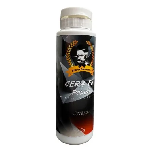 Cera En Polvo Golden Moustache Efecto Matte