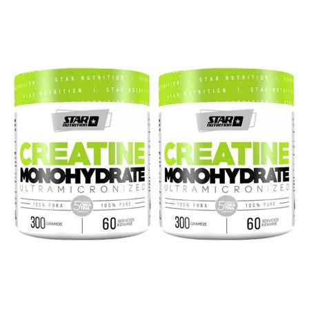 Pack X2 Unidades Suplemento En Polvo Star Nutrition Creatina 100% Pura 300g Pack X2 Unidades Suplemento En Polvo Star Nutrition Creatina 100% Pura 300g