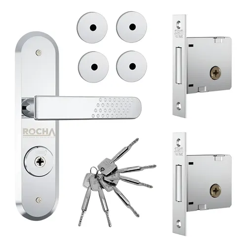 Kit De Segurança Fechadura 1800/21 Com Tetra Auxiliar - Ant Cor