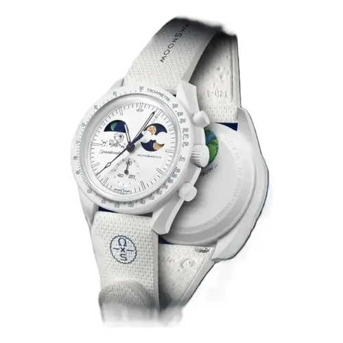 Relógio de pulso Omega x Swatch Bioceramic MoonSwatch Mission to