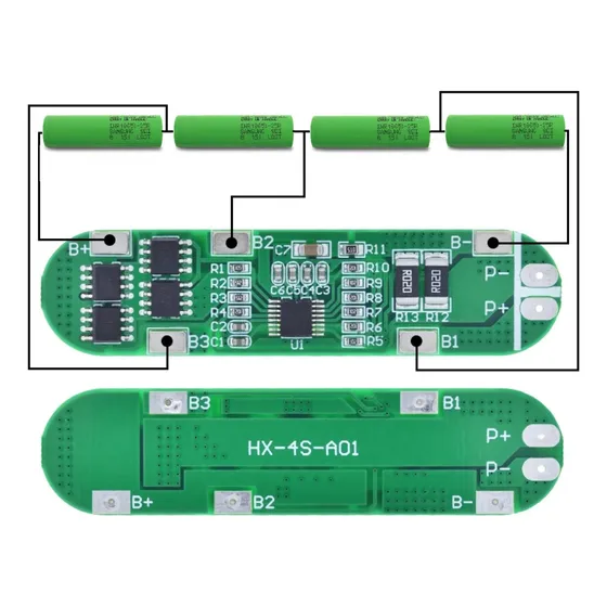Cargador Para 4 Baterías 18650 Tzt 14,8v 12a Hx-4s-a01