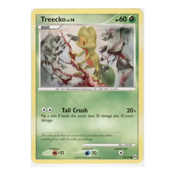 Pokémon Treecko (78) Arceus