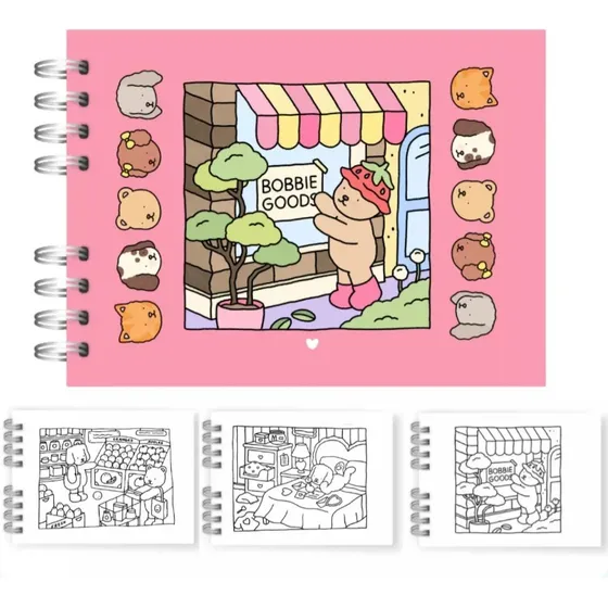 Livro De Colorir Em Capa Dura Com Desenhos Variados E Detalhados - Ideal Para Relaxamento, Combater O Estresse E Estimular A Criatividade! Um Presente Incrível Para Crianças E Adultos