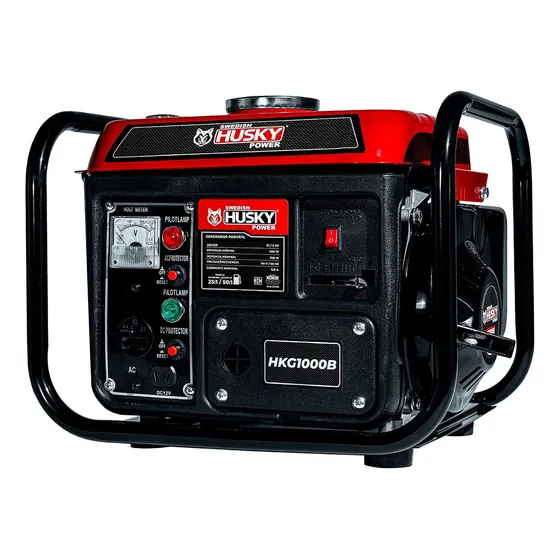 Generador Portátil 2 Tiempos Swedish Husky Power- Hkg1000b
