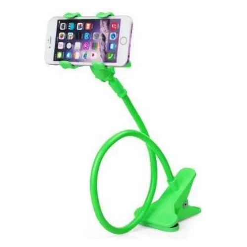 Soporte Flexible Para Celular Cama Auto Escritorio Verde