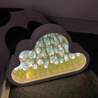 Lámpara De Tulipán Con Forma De Nube Diy Lámpara De Noche Lámpara De Tulipán Con Forma De Nube Diy Lámpara De Noche