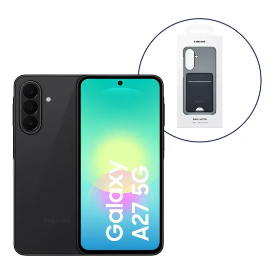Samsung Galaxy A27 5g 128gb Awesome Black + Carcasa De Re...