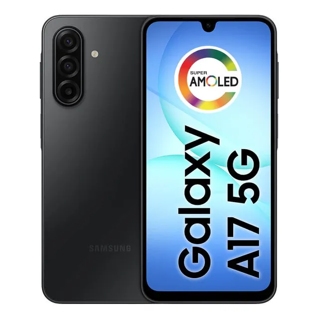 Celular Samsung Galaxy A17 5g Com Ia, 128gb, 4gb Ram, Câm De 50mp, Tela De 6.7 , Nfc, Ip54 - Preto