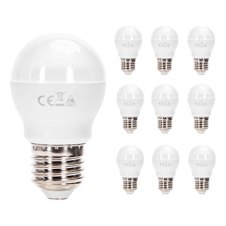 Lampara Foco Led Ahorrador G45 E27 7w 10pcs Aigostar Lampara Foco Led Ahorrador G45 E27 7w 10pcs Aigostar