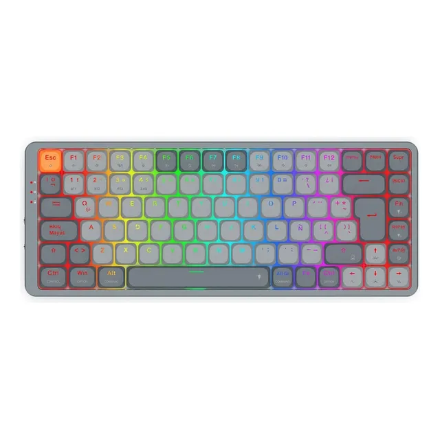 Teclado Mecánico Wireless Redragon Azure K652 Rgb 75% Sp Vx