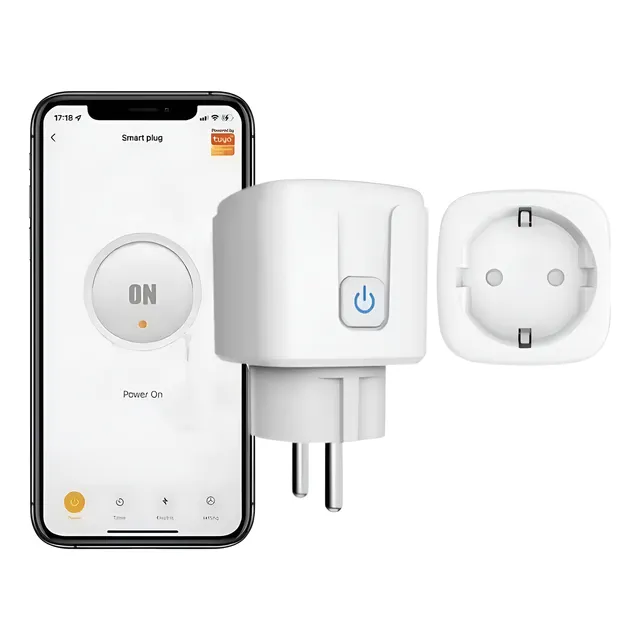 Enchufe Inteligente Wifi Domótica Calefón Alexa App Tuya Hlc