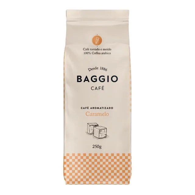 Café Torrado E Moído Baggio Caramelo 250g
