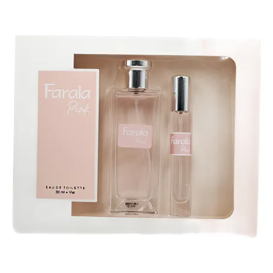 Set Farala Pink - Edt 50ml + Vial