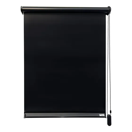 Oferta!! Persiana Enrollable Blackout  Color Negro
