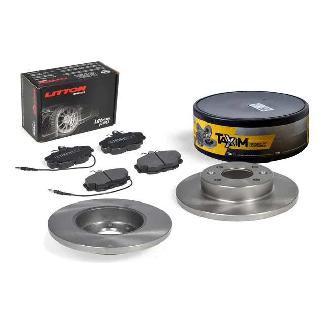 Kit Discos Y Pastillas Frenos Renault Clio Mio 1.2 (solidos)