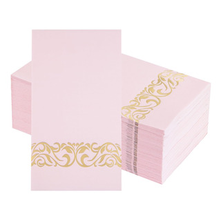 Paquete 100 Servilletas Desechables Color Rosa Paquete 100 Servilletas Desechables Color Rosa