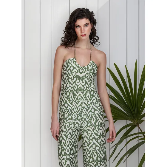 Verde - M - Top Al Cuello Leticia Verde Eclipse