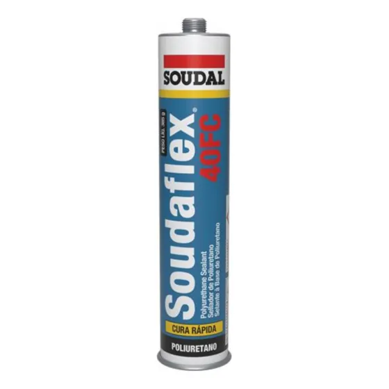 Silicona-sellador De Poliuretano Gris 40 Fc Soudalflex 300ml