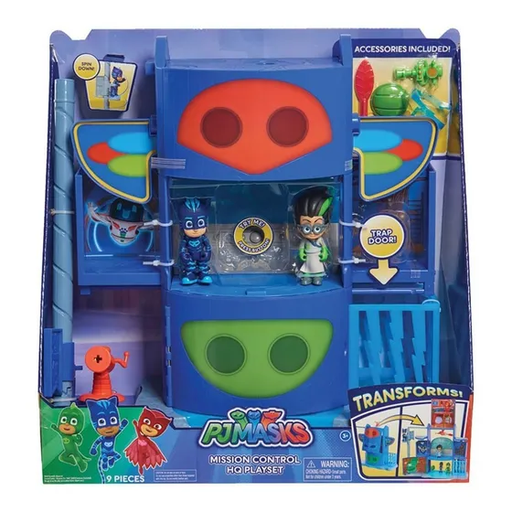 Pjmasks Control De Misiones Cuartel General