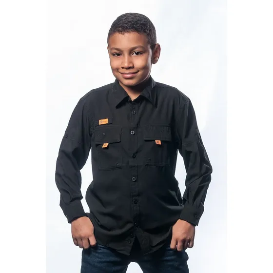 Camisas Ke Niños Manga Larga  Ref. Jl09-27