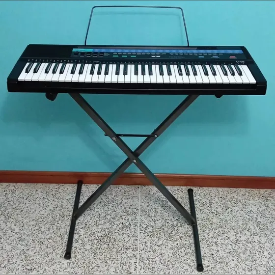 Teclado Casio Tone Bank Ct-615 Con Pedestal