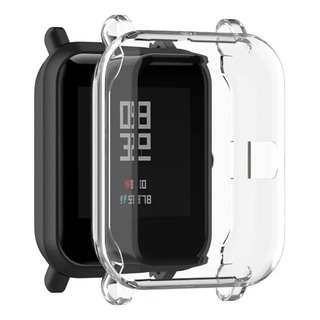 Capa Case Para Amazfit Gts 2 Mini Silicone Sem Tela Incolor Capa Case Para Amazfit Gts 2 Mini Silicone Sem Tela Incolor