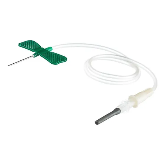 Equipo Alado Ó Mariposa Verde Nipro Paquete C/ 10 Pzs. 21G x 30 mm