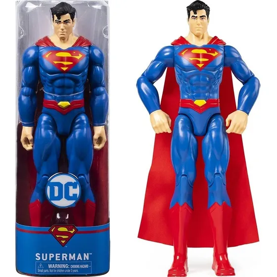 Muñecos Figura Superman Dc Comics Spin Master 30 Cm Original