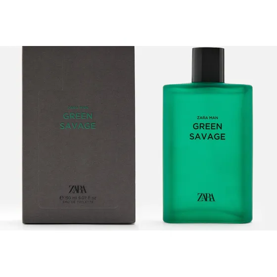 Zara Man Green Savage Edt 150ml - Fragancia Hombre